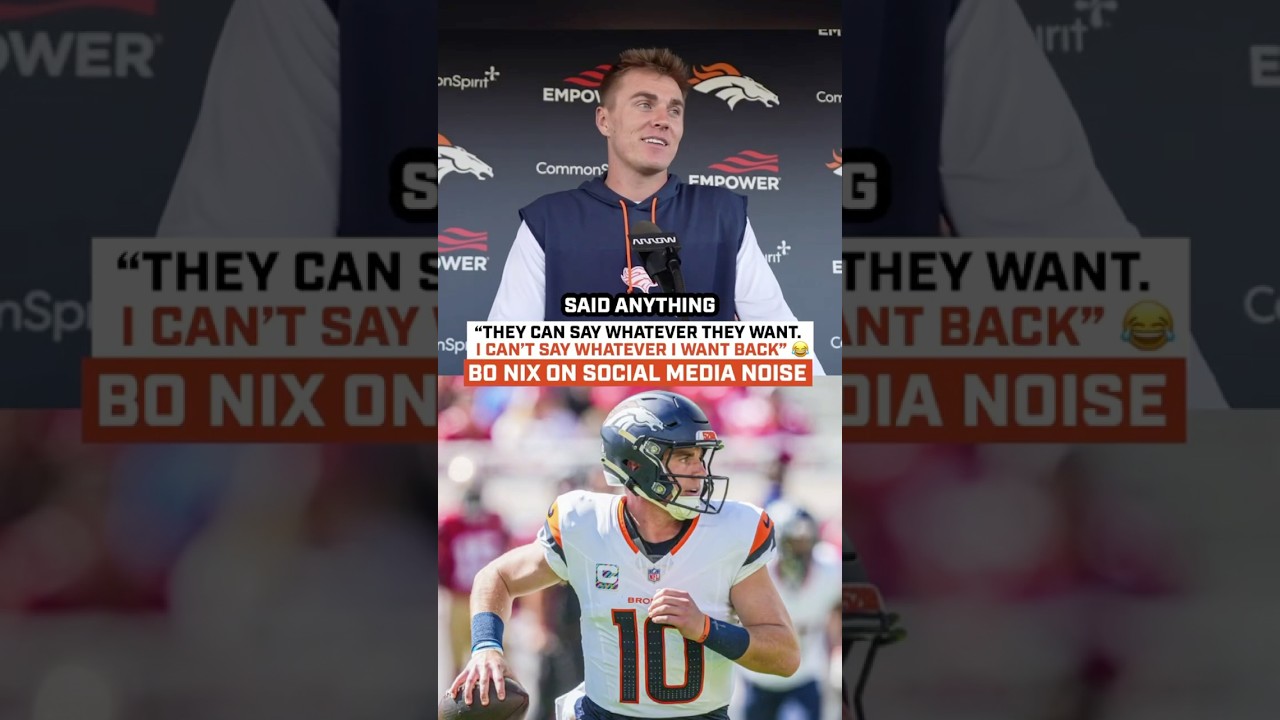 Bo Nix HONEST About Social Media Hate 🗣️