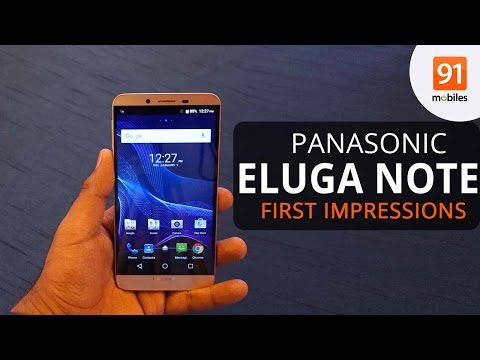 Panasonic Eluga Note: First Look | Hands on | Event
