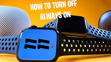 Apple Watch Series 7 Always On Display How to Turn On / Off