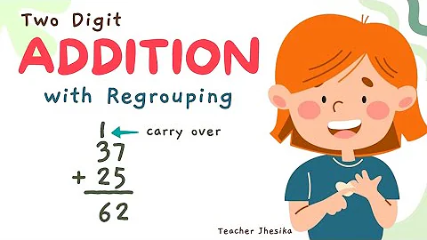 ADDITION | Two Digits Addition with Regrouping | Math