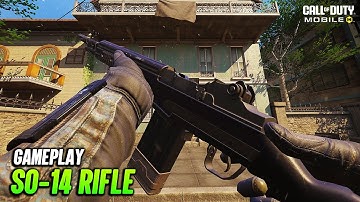 New Powerful Marksman Rifle: SO-14 Gameplay in COD Mobile - Season 11 6th Anniversary Leaks CODM