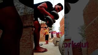 India's Bicep workout 🔥💪masul workout desi style💯😈#viral #trending #viralvideo #youtubeshort #shorts