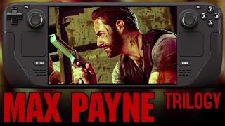 Max Payne Trilogy on Steam Deck is AWESOME - 1   2   3 - Can You Aim With a Gamepad? Series