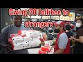 Giving 30 Chicken Jollibee To Strangers