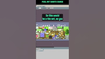Tileset vs TIlemap  #pixelart #gamedev #short #shorts