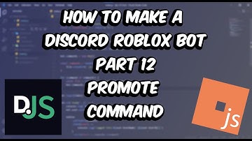 Promote & Demote Command | Discord Roblox Bot