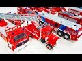 Fire fighting vehicles Video for kids | Toy cars drive on their own