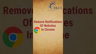 💫 Remove Chrome Notifications🌟 #rkcl #rscit #chrome #google #internet #browser screenshot 3