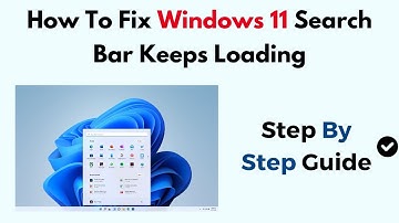 How to Fix Windows 11 Search Bar Keeps Loading (2025) – Full Troubleshooting & Reset Guide