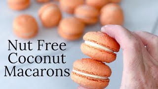 Nut Free Macarons using Judee’s Coconut Flour What Can I Substitute For Almond Flour In Macarons