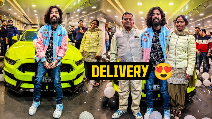 Finally Apni Mustang Gt Ki Delivery Le Hi Li 😍