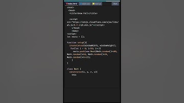 Create Snow Fall with HTML Canvas | HTML5 Canvas Tutorial #shorts #coding #JavaScript