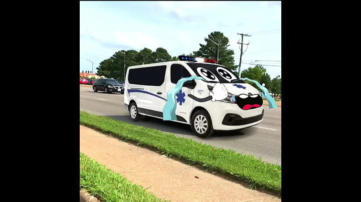 Crying Ambulance "Siren Horn" #shorts Sound Variations