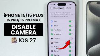 Как отключить камеру на iPhone 15 Pro screenshot 3