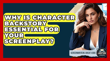 Why Is Character Backstory Essential For Your Screenplay? - Screenwriter