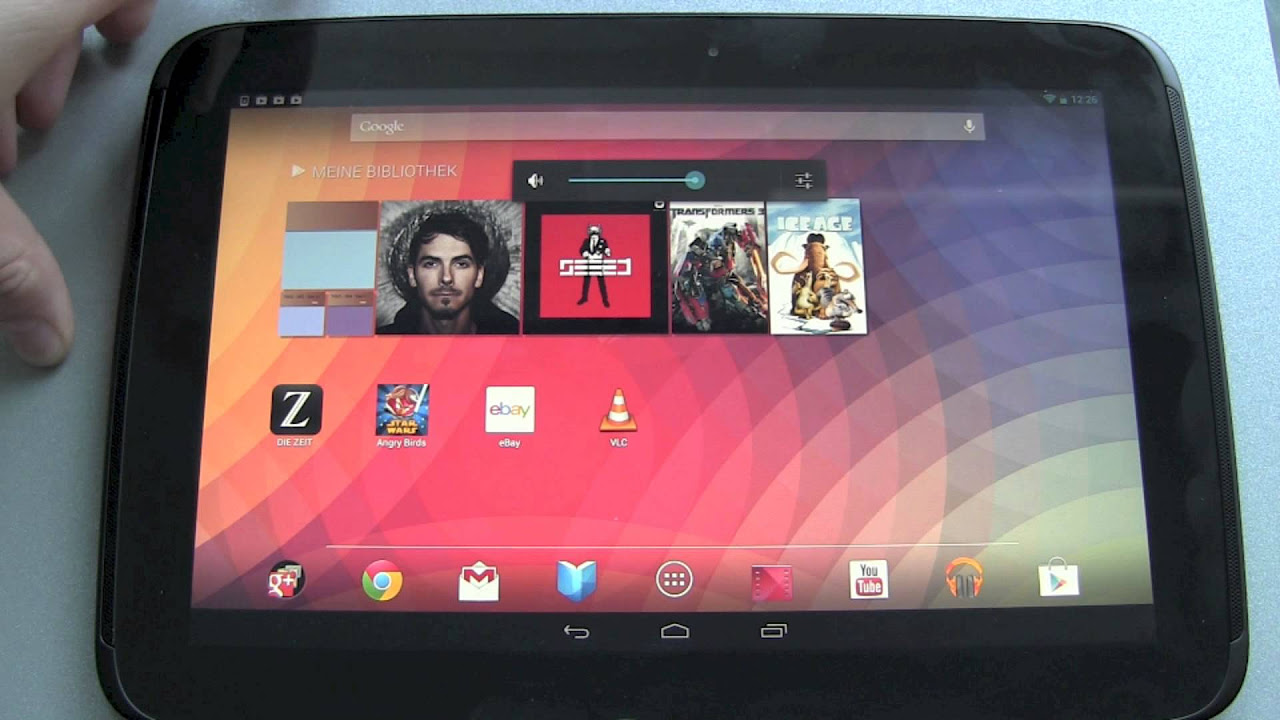 Update Google Nexus 10 - Vertauschte Lautstärke Tasten ?