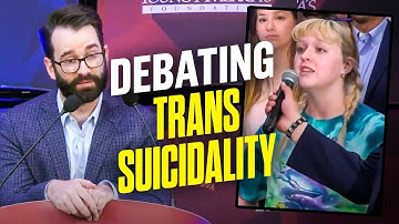A Brainwashed Leftist Debates Matt Walsh On Transing Kids  CRAZY!!