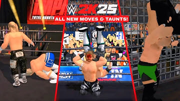 WR3D 2K25 ALL NEW FEATURES PART 1 (NEW MOVES, TAUNTS) & MORE