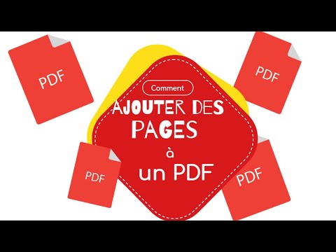 Vidéo: Comment ajouter des pages à un document PDF ?