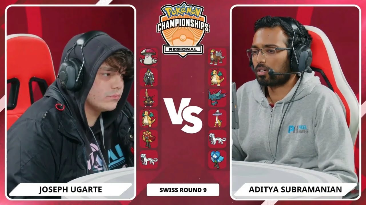 Joseph Ugarte Vs Aditya Subramanian Pokemon 2024 Portland Regionals
