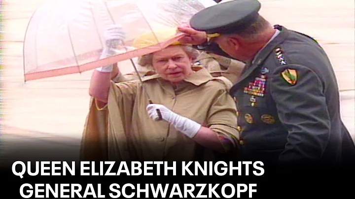 Queen Elizabeth knighted General Norman Schwarzkop...