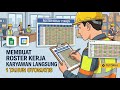 Roster Karyawan Otomatis di Google Spreadsheet | Tutorial Apps Script Step by Step