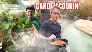 Cooking in a small city garden ft Spicy Moustache