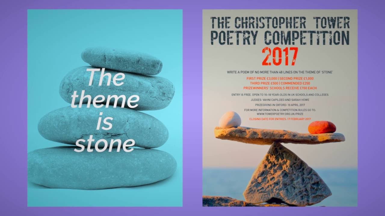 2017 Christopher Tower Poetry competition YouTube