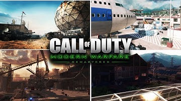 LEAKED Modern Warfare Remastered "REGROUP" Map Pack Has TERMINAL, DOME, HIGHRISE, & ESTATE REMAKES!