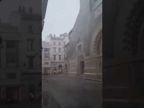 Trieste, improvviso temporale