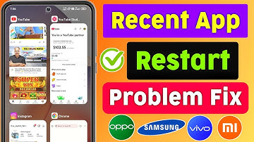 recent app restart problem | recent app close problem | recent app restart problem fix | app restart