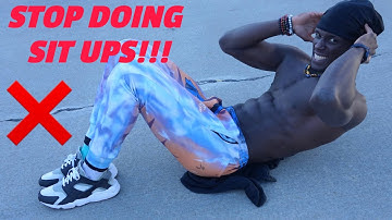 STOP DOING SIT UPS - Sit Ups Are A Waste of Time (Do THIS Instead) | That