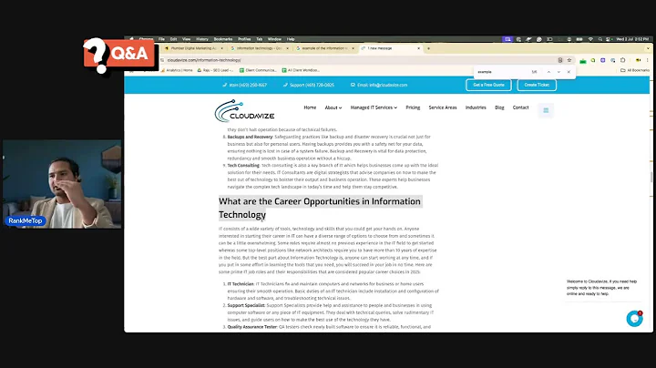 AI Overview Ranking Webinar - By RankMeTop ( For Plumbing & HVAC Business )