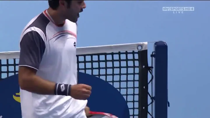 Aisam ul Haq Qureshi Amazing Shot  Barclays ATP World Tour Finals HD