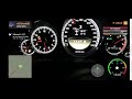 Mercedes Benz E63 W212 5.5 V8 Biturbo Stage 1  100 - 200 KM/H Acceleration Beschleunigung