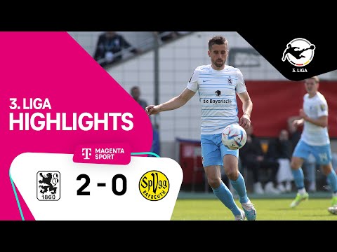 Munich 1860 SpVgg Bayreuth Goals And Highlights