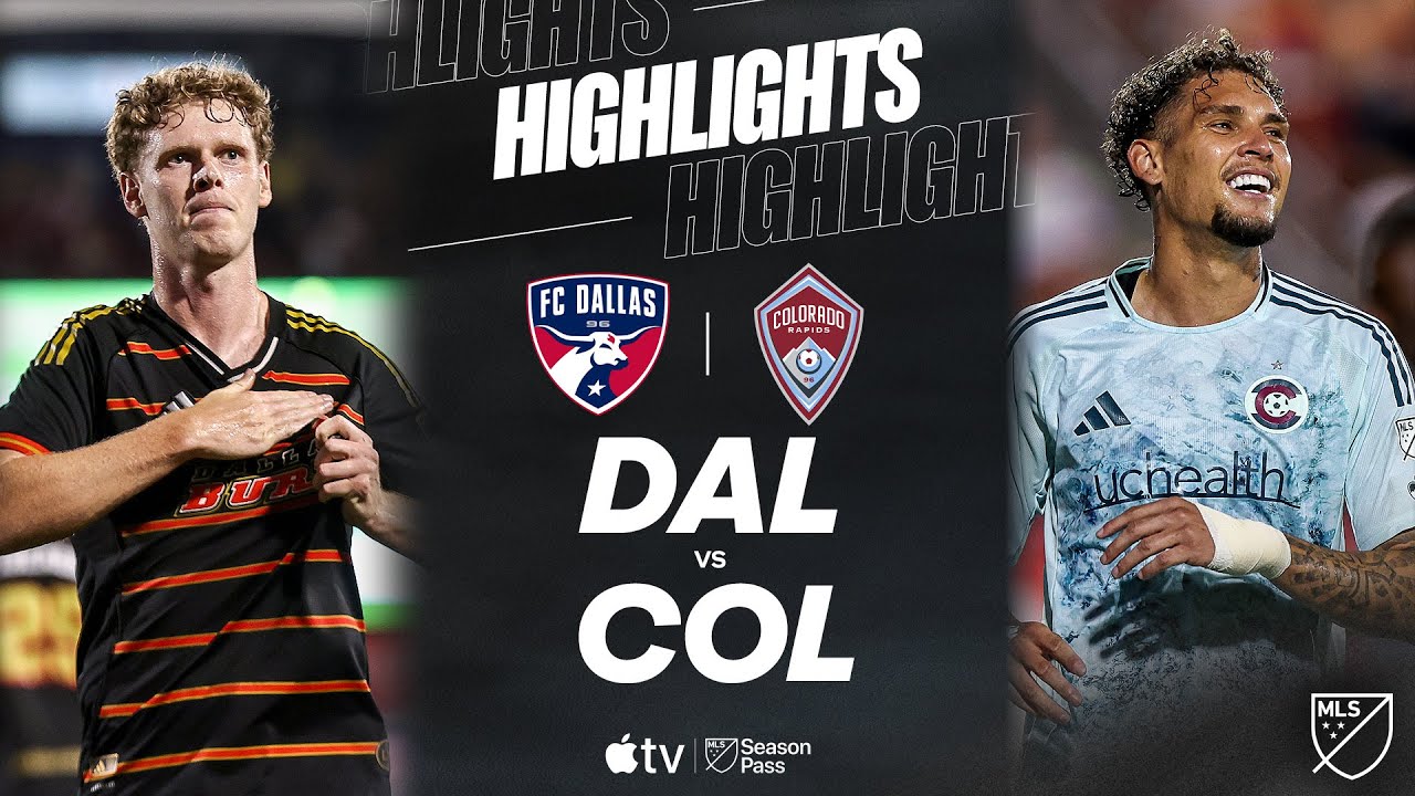 FC Dallas vs. Colorado Rapids | Full Match Highlights