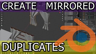 Create Mirrored Duplicates Objects   Blender 2.8 screenshot 4
