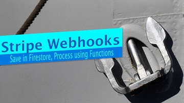 Storing Stripe Webhooks in Firebase Firestore and processing them using Firebase Functions.