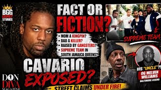         Cavario EXPOSED? Fake Supreme Team Claims & Melvin Williams “Uncle” Story?!