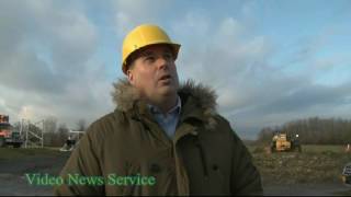 GENESEE COUNTY/LeRoy  New communications tower erected in LeRoy