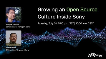 🧩 Growing an Open Source Culture Inside Sony