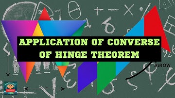 Application of Converse of Hinge Theorem
