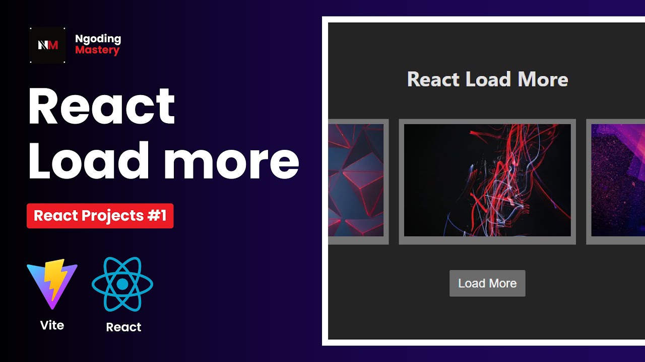 ReactJS Projects #1 - Membuat Fungsi Load More | Tutorial Reactjs ...