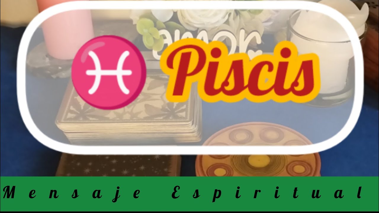 PISCIS ♓ Cambio de planes repentino. - YouTube