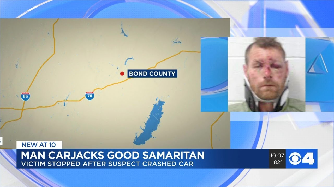 Good Samaritan stops to help Illinois car crash victim, gets carjacked ...