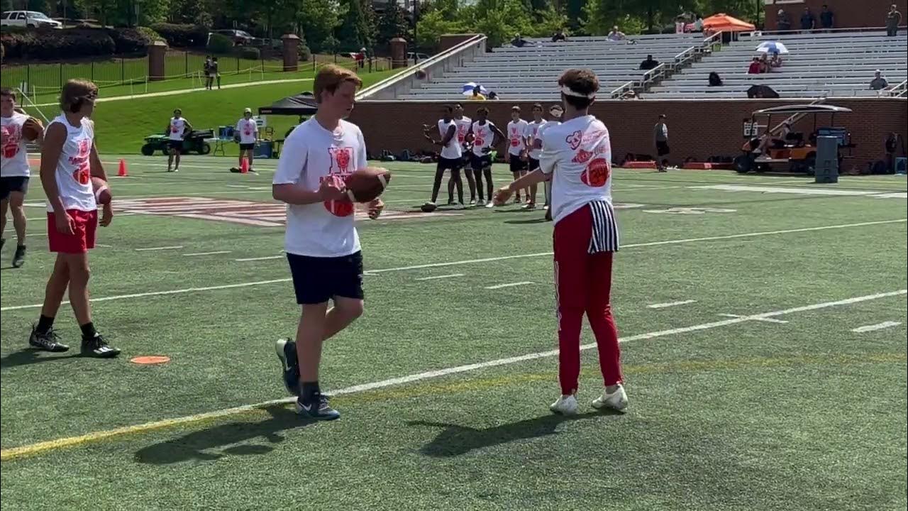 QB PORTARO MERCER MEGA CAMP YouTube