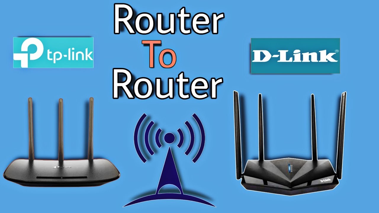 how-to-connect-two-routers-wirelessly-tp-link-to-dlink-router-to