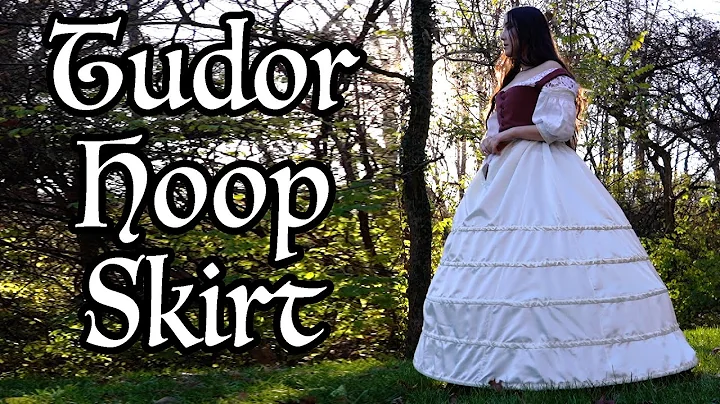 Making a Renaissance Hoop Skirt | Sewing a Tudor P...