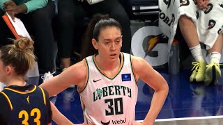 Last two minutes in first half of New York Liberty vs Indiana Fever